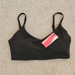 NWT Maven Thread Black Bikini Top SMALL